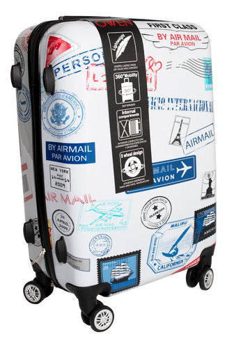 OWEN Travel Carry On Suitcase Flamingos Print OW40006 20" 13