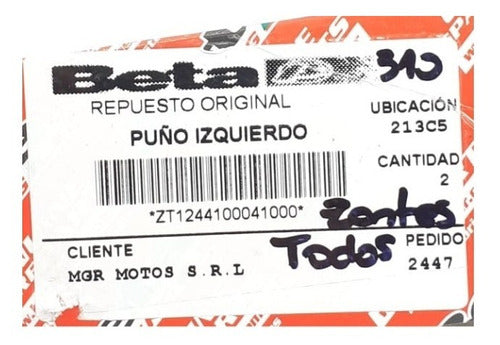 Puño Izquierdo Beta Zontes Zt1244100041000 2