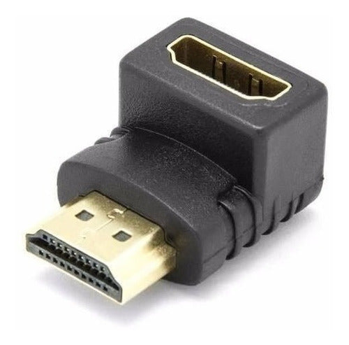 HDMI Male-Female 90 Degree Corner Adapter - Ditron SKAD7 0