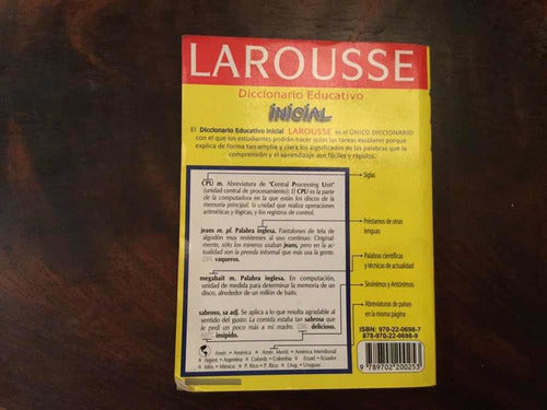 Diccionario Larousse Inicial 1