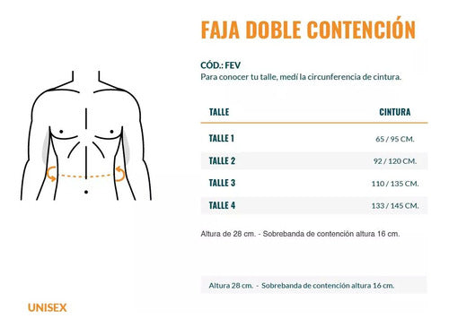 D.E.M.A. Double Containment Abdominal Support Belt for Hernia Recovery 1