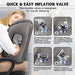 BLABOK Inflatable Travel Pillow, Multifunctional Neck Travel Pillow 3