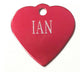 Heart-Shaped Pet ID Tags 2