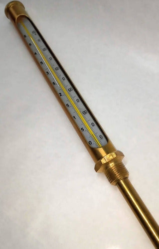 Straight Glass Column Thermometer, 0°C to +500°C. Termofix 1