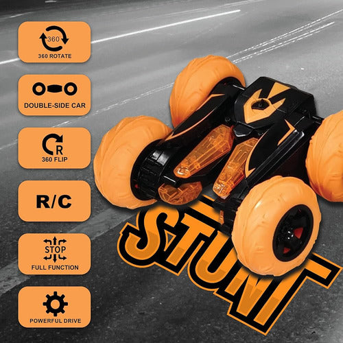 Skidz Rc Coche De Acrobacias De Control Remoto Para Niños, C 1