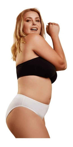Pack of 9 Aretha Vedetina High-Waisted Cotton Panties A3727 2