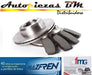 Kit Discos Y Pastillas De Freno Peugeot 207 1.4 8v 2