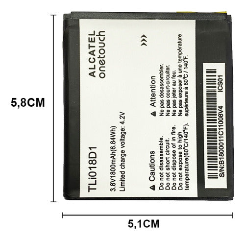 Onix Tli017c1 Battery Compatible with Alcatel Pixi 3 4.5 2