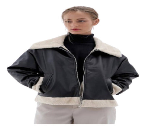 Women's Chara Faux Leather Jacket 0