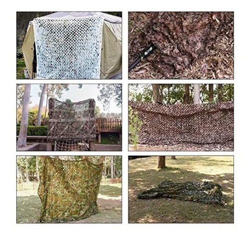 Loogu 3D Camouflage Net for Camping, Decoration, Events - 3x3m 5