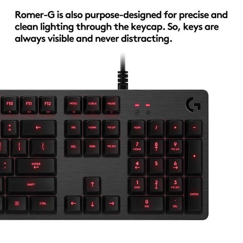 Logitech G413 Backlit Mechanical Gaming Keyboard With Usb P 1