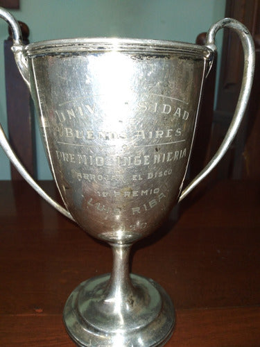 Trofeo Antiguo De La Universidad De Buenos Aires De 1.920 0