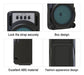 Portable Bluetooth Speaker 5W with LED Light, Rechargeable, USB, Radio 6