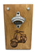 MeVuelaLaTapa Wall-Mounted Beer Opener with Magnet - Moto 0