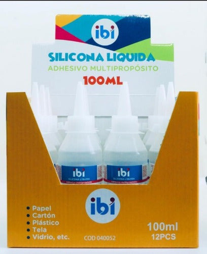 Silicona Liquida Adhesivo Pegamento X 100 Ml X Unidad 1