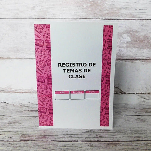 Libro De Tema De Clases Temario Registro De Temas Packx10 2