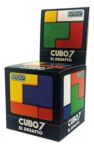 Ditoys Cubo 7 El Desafío Cubo Para Armar Juego Ingenio Original Ed 0