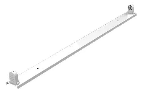 Spotsline Liston Para Tubo Led 1x9w Blanco Con Tubo 1