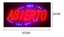 Cartel Led Abierto 47 X 25 Cm Luminoso 3