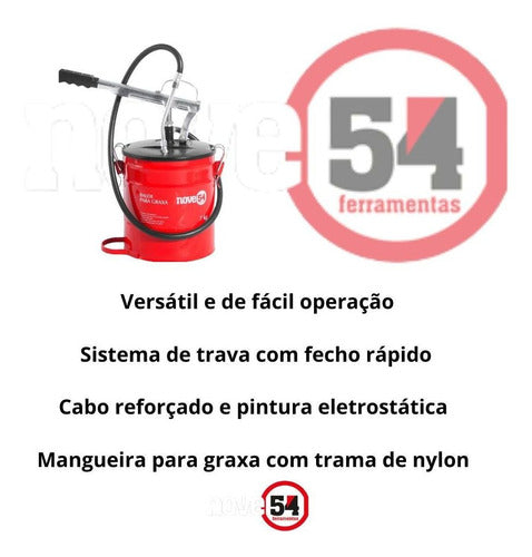 Engraxadeira 7kg Bomba Engrachar Oficina Graxa Oferta 1