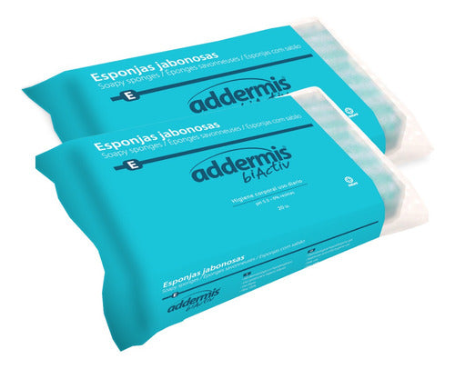 Addermis Soap Sponges X40 Complete Body Hygiene 0