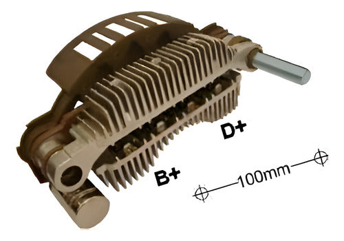 Placa Diodo Alternador P/ Mazda Mercury 105a Mitsubishi 1