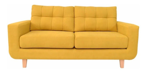 Seat Cushion for Armchair 70 x 70 High Density Washable Corduroy 14