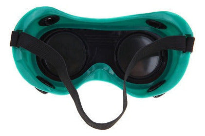 Soldadura Corte Soldadores Gafas Flip Up Lentes Verde Oscuro 3