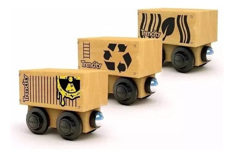 Trencity Wagon Container Villains In Wood Vh050000 2