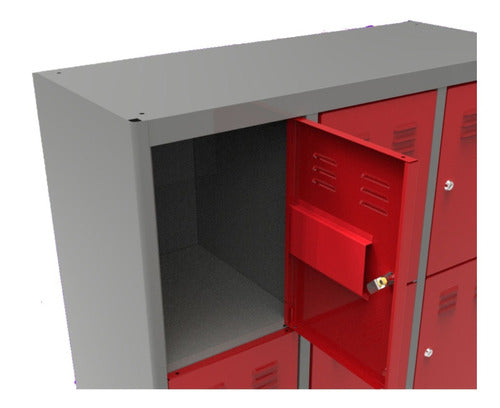 Mercado Buy Metal Replacement Door for Locker with Lock and Key 1