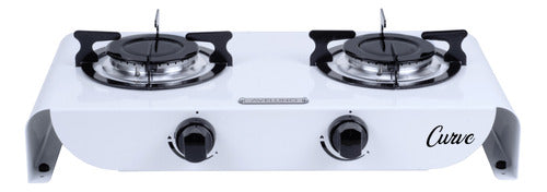 Avellino 2-Burner Multigas Front Stove 0