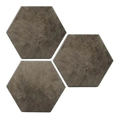 Hexagonal Ceramic Wall and Floor Tiles 20x23cm - Set of 30 Units 3