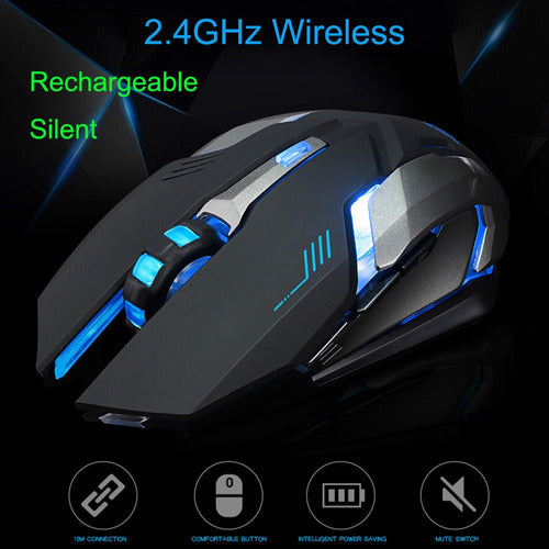 X7 Wireless Rechargeable Gaming Mouse 1