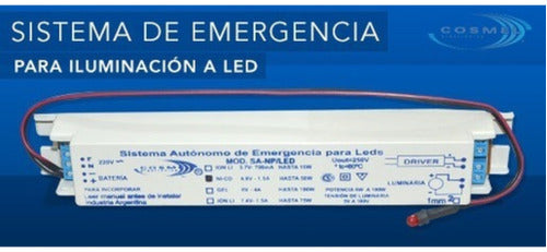 Cosmel Emergency Independent Ballast for Light Panels 3W-48W 1