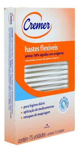 Haste Flexiveis Cremer Com 75 Unidades 0