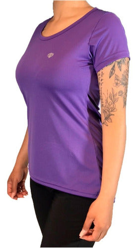 Team Gear Women's Running T-Shirt Violet Tapac 1