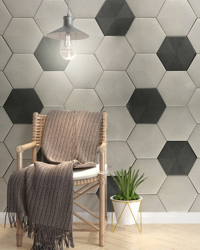 Revestimientos Pared Hexagonal Relieve Ceramicarte=) 2