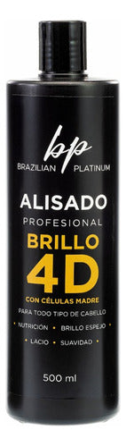 Fijador Alisado 4d Intenso Profesional Elimina Rulos Y Daños 0