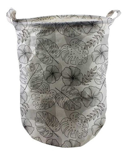 Vonne Foldable Fabric Laundry Basket 0