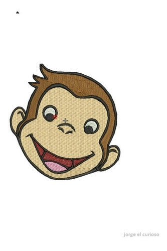 Embroidery Machine Matrices of Curious George 3