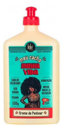 Crema De Peinar Rizos Meu Cacho Minha Vida X500 Gr Lola 0