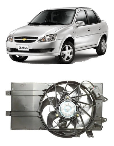 Frontech Electroventilator Chevrolet Classic Spirit 2012 Onwards 2