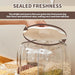 Exquisite Home Exquisite Dry Food Dispenser for Home 18 lbs - 6 Compartments 4