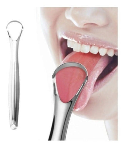 Generic Stainless Steel Tongue Cleaner Tongue Scraper 0