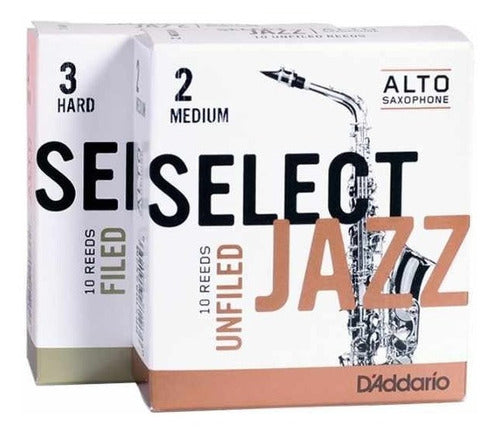 Rico Caña Saxo Alto 2 Select Jazz 4