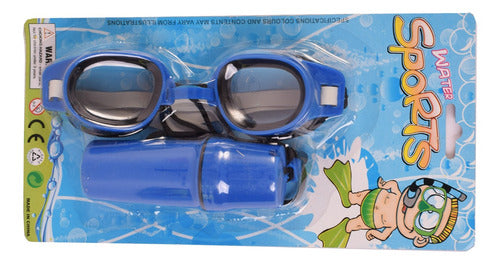 Fibro Water Game Set with Goggles and Accessories Case 2