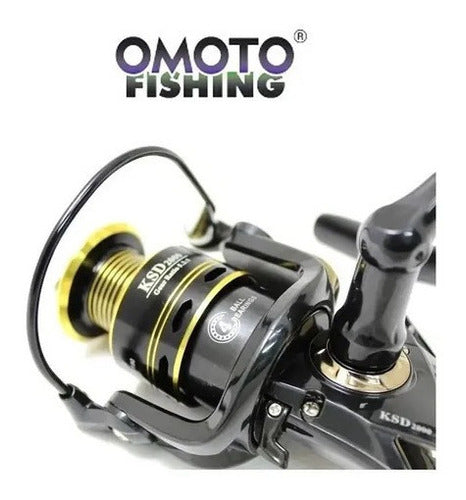 Omoto Reel KSD 5000 5.1:1 4 Ball Bearings Varied!! 3