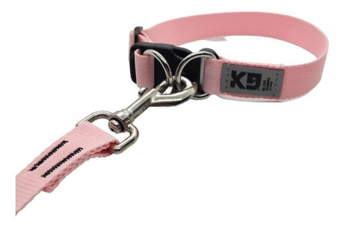 Adjustable K9 Dog Trainers Collar + 5M Leash Set for Dogs 2