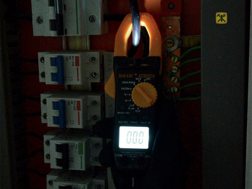 Alicate Amperímetro Digital Ha-3120 Hikari Com Ncv E True Rm 4