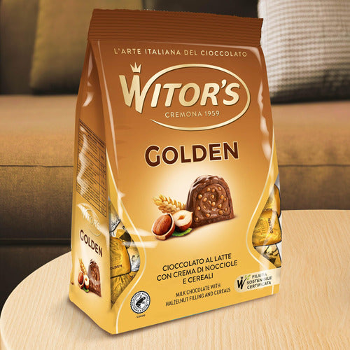 Bombones Italianos Golden Witors Chocolate Crujiente 250g 1